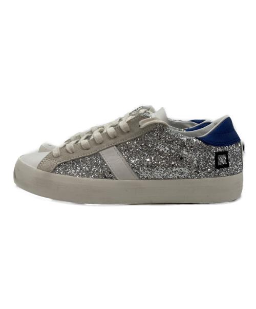 D.A.T.E.（デイト）D.A.T.E. (デイト) HILL LOW GLITTER SILVER シルバー サイズ:23.5cmの古着・服飾アイテム