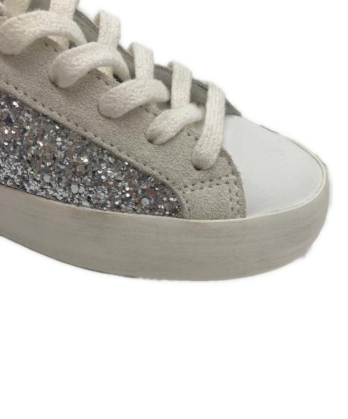 D.A.T.E.（デイト）D.A.T.E. (デイト) HILL LOW GLITTER SILVER シルバー サイズ:23.5cmの古着・服飾アイテム