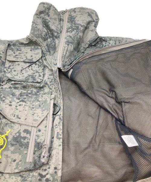 South2 West8（サウスツー ウエストエイト）South2 West8 (サウスツー ウエストエイト) BRAIN DEAD (ブレインデッド) Fleece Sleeve Tenkara Short Jacket ブラウン サイズ:Ｍの古着・服飾アイテム