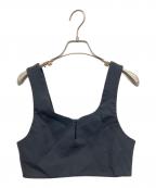 TODAYFULトゥデイフル）の古着「Wool Slit Bustier」｜ブラック