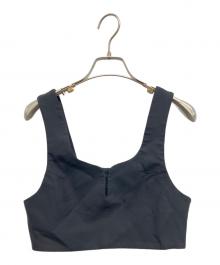 TODAYFUL（トゥデイフル）の古着「Wool Slit Bustier」｜ブラック
