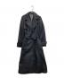 LVEU.（ラブユ）の古着「Wool trench coat」｜ブラック