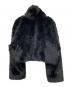 LVEU. (ラブユ) Faux fur short jacket ブラック サイズ:F：5000円