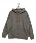 BAFYバフィー）の古着「ウールニットパーカー」｜グレー