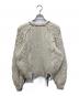 MAISON SPECIAL (メゾンスペシャル) Hand Stitch Popcorn Cable Knit ベージュ サイズ:Free：6000円