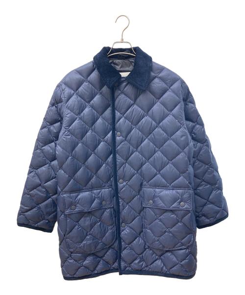 Gymphlex（ジムフレックス）Gymphlex (ジムフレックス) キルティングダウンジャケット ネイビー サイズ:Ⅿの古着・服飾アイテム