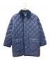 Gymphlex（ジムフレックス）の古着「キルティングダウンジャケット」｜ネイビー