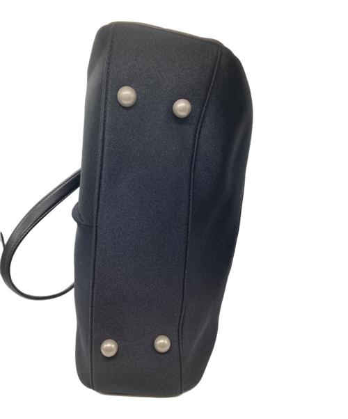 kawa-kawa（カワカワ）kawa-kawa (カワカワ) WETファスナートートバッグ ブラックの古着・服飾アイテム