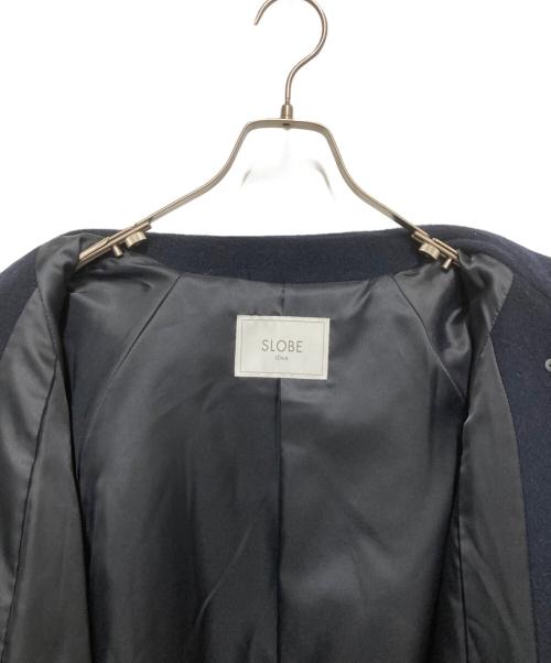 SLOBE IENA（スローブ イエナ）SLOBE IENA (スローブ イエナ) スタンドコクーンコート ブラック サイズ:SIZE36の古着・服飾アイテム