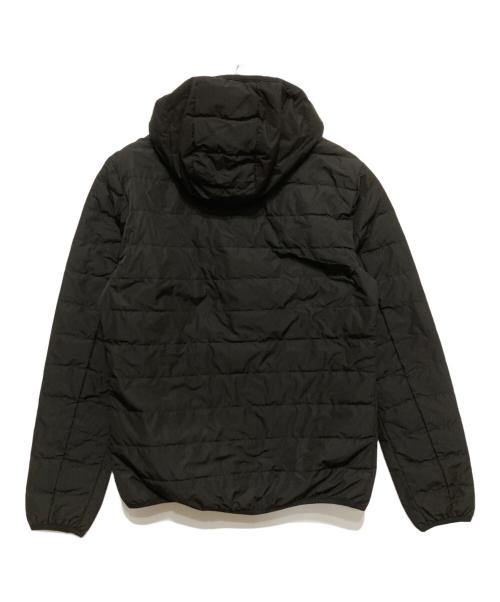 EA7（イーエーセブン）EA7 (イーエーセブン) Premium Shield パッカブルフードダウンジャケット ブラック サイズ:Ｍの古着・服飾アイテム
