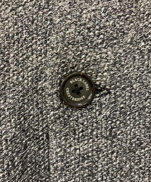 BLACK LABEL CRESTBRIDGE（ブラックレーベル クレストブリッジ）BLACK LABEL CRESTBRIDGE (ブラックレーベル クレストブリッジ) ハイネックニットカーディガン ブラック サイズ:Lの古着・服飾アイテム