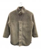 mizuiro-indミズイロインド）の古着「ボアブルゾン」｜グレー