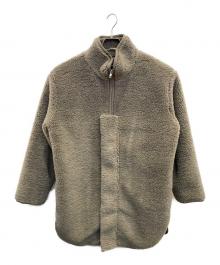 mizuiro-ind（ミズイロインド）の古着「ボアブルゾン」｜グレー