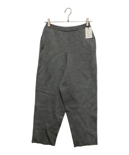 JULY NINE（ジュライナイン）JULY NINE (ジュライナイン) Knit Pants　ニットパンツ グレー サイズ:SIZE 36 未使用品の古着・服飾アイテム