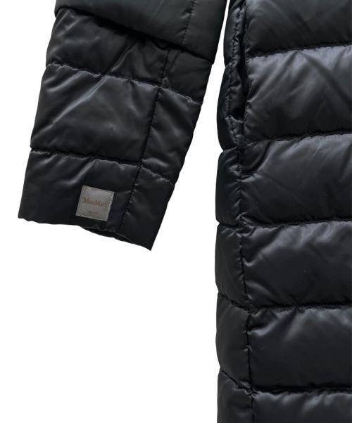 MaxMara THE CUBE（マックスマーラ ザ キューブ）MaxMara THE CUBE (マックスマーラ ザ キューブ) NOVEFリバーシブルダウンコート ブラック サイズ:34の古着・服飾アイテム