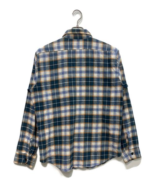 FIVE BROTHER（ファイブブラザー）FIVE BROTHER (ファイブブラザー) ネルシャツ  USA製 ネイビー サイズ:Mの古着・服飾アイテム