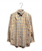 BURBERRY LONDONバーバリーロンドン）の古着「ノバチェックシャツ」｜ベージュ