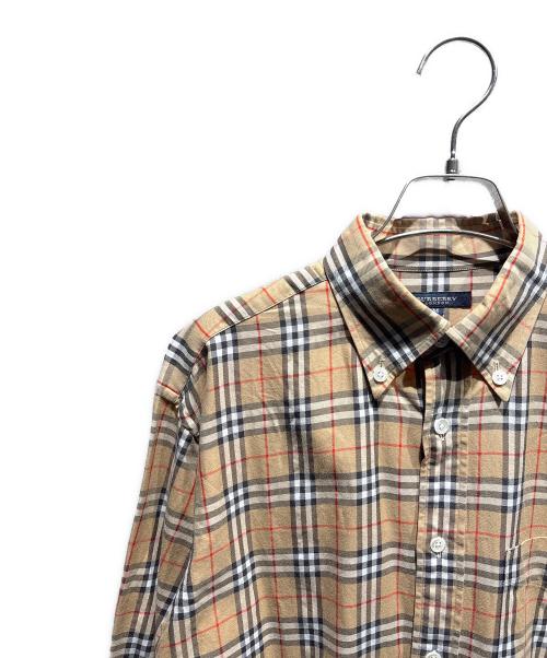 BURBERRY LONDON（バーバリーロンドン）BURBERRY LONDON (バーバリーロンドン) ノバチェックシャツ ベージュ サイズ:Mの古着・服飾アイテム