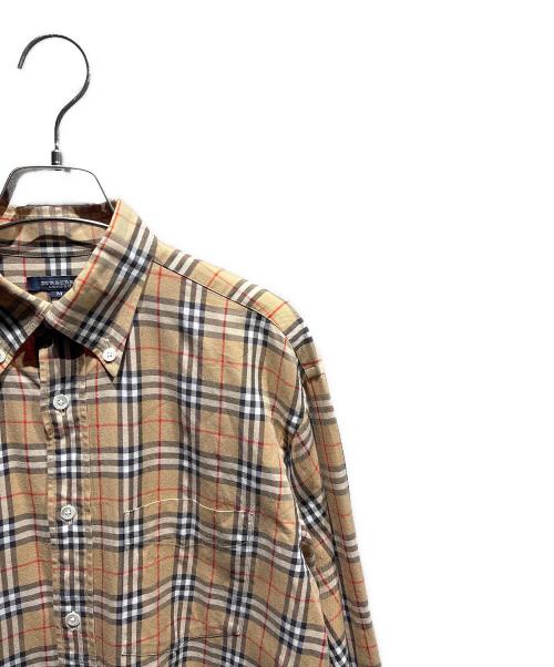 BURBERRY LONDON（バーバリーロンドン）BURBERRY LONDON (バーバリーロンドン) ノバチェックシャツ ベージュ サイズ:Mの古着・服飾アイテム