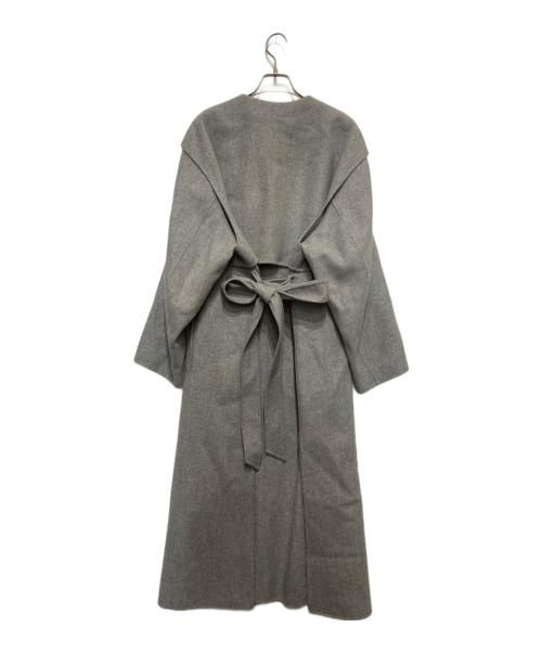 LOHEN（ローヘン）LOHEN (ローヘン) レイヤード ロング リバーコート グレー サイズ:Fの古着・服飾アイテム