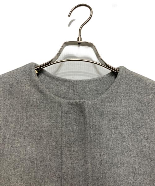 LOHEN（ローヘン）LOHEN (ローヘン) レイヤード ロング リバーコート グレー サイズ:Fの古着・服飾アイテム