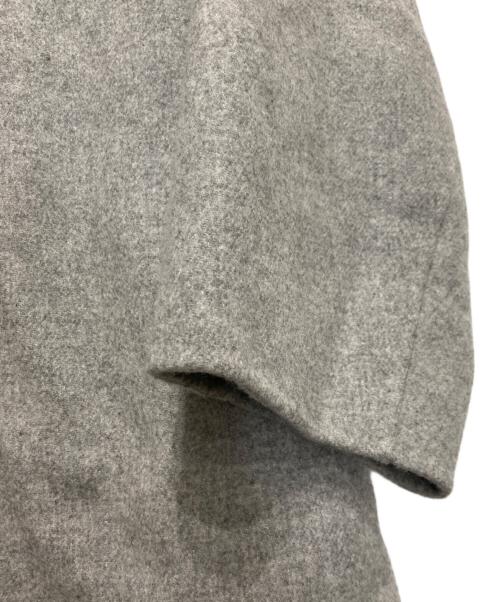 LOHEN（ローヘン）LOHEN (ローヘン) レイヤード ロング リバーコート グレー サイズ:Fの古着・服飾アイテム