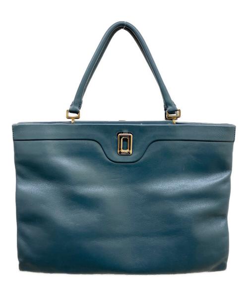 Roger Vivier（ロジェ ヴィヴィエ）Roger Vivier (ロジェ ヴィヴィエ) レザーハンドバッグ ブルーの古着・服飾アイテム