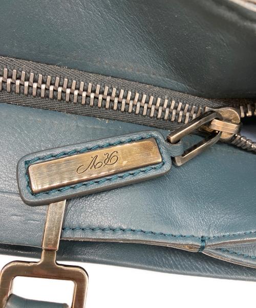 Roger Vivier（ロジェ ヴィヴィエ）Roger Vivier (ロジェ ヴィヴィエ) レザーハンドバッグ ブルーの古着・服飾アイテム