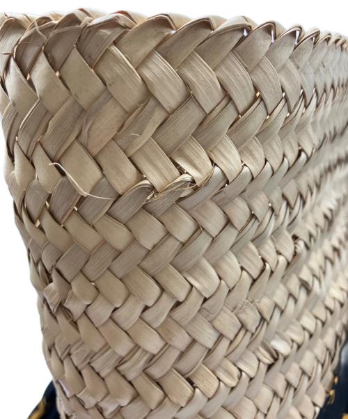 Chloe（クロエ）Chloe (クロエ) パニエバスケットバッグ ブラウン×ブラックの古着・服飾アイテム