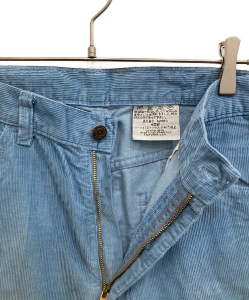 LEVI'S（リーバイス）LEVI'S (リーバイス) コーデュロイパンツ スカイブルー サイズ:W31×L34 未使用品の古着・服飾アイテム