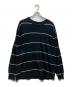 BLURHMS（ブラームス）の古着「C/NAPP Border L/S Tee　BHS24S024」｜ブラック