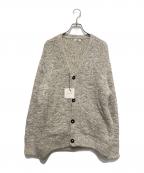 sabyサバイ）の古着「SURI ALPACA KNIT CARDIGAN　スーリ アルパカ ニット カーディガン」｜ライトグレー