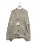 saby（サバイ）の古着「SURI ALPACA KNIT CARDIGAN　スーリ アルパカ ニット カーディガン」｜ライトグレー