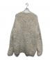 saby (サバイ) SURI ALPACA KNIT CARDIGAN　スーリ アルパカ ニット カーディガン ライトグレー サイズ:L：11000円