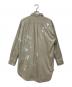 KATHARINE HAMNETT (キャサリンハムネット) COTTON TWILL PAINTED LONG SH ベージュ サイズ:M：10000円