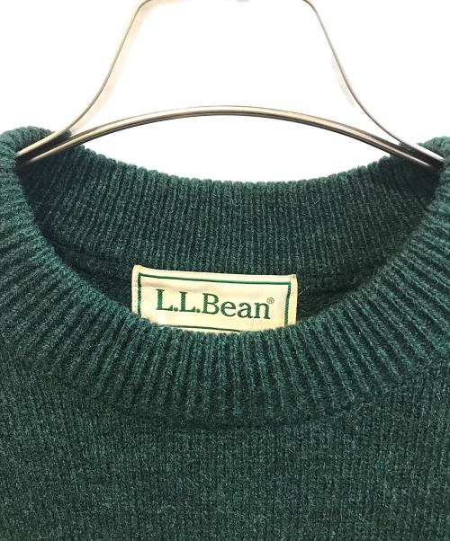 L.L.Bean（エルエルビーン）L.L.Bean (エルエルビーン) Woolwich Sweater Script Logo　	3575-4043 グリーン サイズ:XLの古着・服飾アイテム