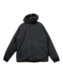 TOPO DESIGNS（トポデザイン）の古着「22AW MOUNTAIN PUFFER HOODIE(トウェンティートゥー　エーダブリュー　マウンテン　パファー　フーディー)」｜ブラック