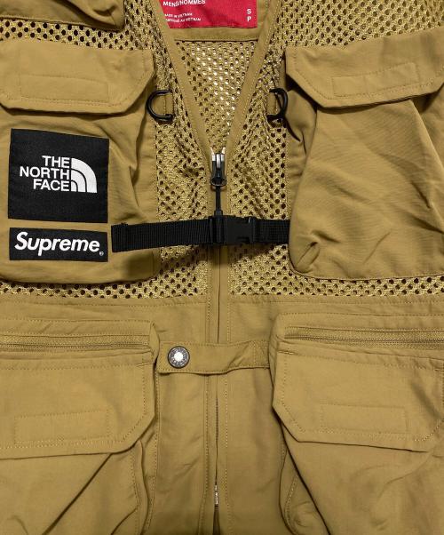 SUPREME（シュプリーム）SUPREME (シュプリーム) THE NORTH FACE (ザ ノース フェイス) 20SS Cargo Vest ベージュ サイズ:Sの古着・服飾アイテム