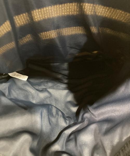 COMME des GARCONS SHIRT（コムデギャルソンシャツ）COMME des GARCONS SHIRT (コムデギャルソンシャツ) ニット トートバッグ ブラック×アイボリーの古着・服飾アイテム