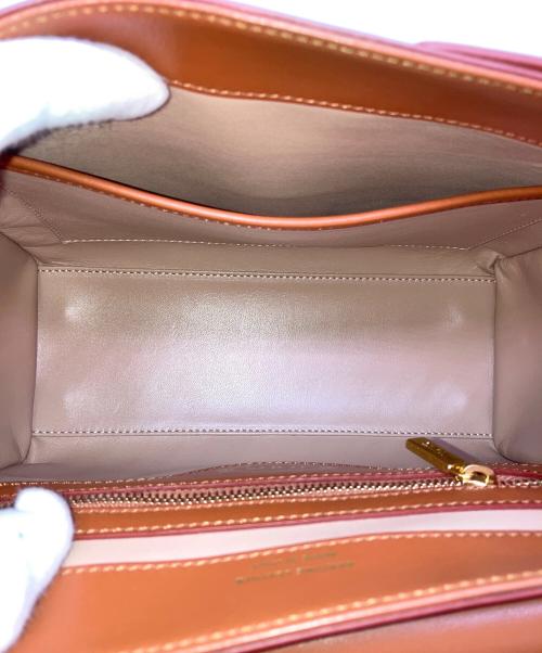 TOD'S（トッズ）TOD'S (トッズ) レザー 2WAYハンドルバッグ ブラウンの古着・服飾アイテム