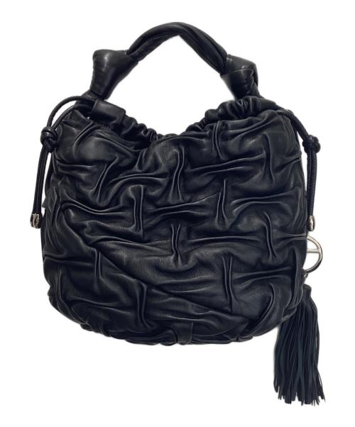 GIORGIO ARMANI（ジョルジョアルマーニ）GIORGIO ARMANI (ジョルジョアルマーニ) 2WAYバッグ ブラックの古着・服飾アイテム