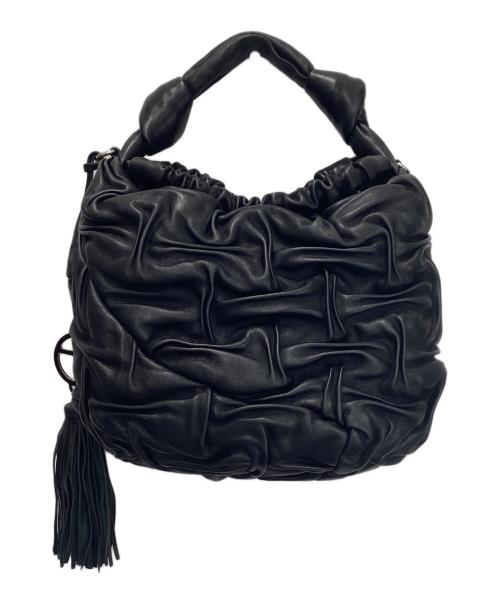 GIORGIO ARMANI（ジョルジョアルマーニ）GIORGIO ARMANI (ジョルジョアルマーニ) 2WAYバッグ ブラックの古着・服飾アイテム