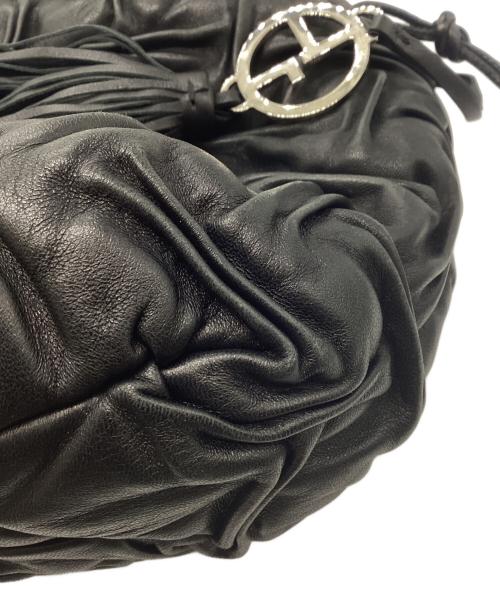 GIORGIO ARMANI（ジョルジョアルマーニ）GIORGIO ARMANI (ジョルジョアルマーニ) 2WAYバッグ ブラックの古着・服飾アイテム