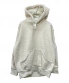 NIKEナイキ）の古着「High-Pile Fleece Hoodie」｜ライトグリーン