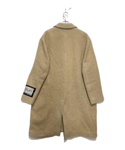 JUST CAVALLI（ジャストカヴァリ）JUST CAVALLI (ジャストカヴァリ) ウール混チェスターコート ベージュ サイズ:54の古着・服飾アイテム