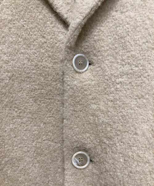 JUST CAVALLI（ジャストカヴァリ）JUST CAVALLI (ジャストカヴァリ) ウール混チェスターコート ベージュ サイズ:54の古着・服飾アイテム