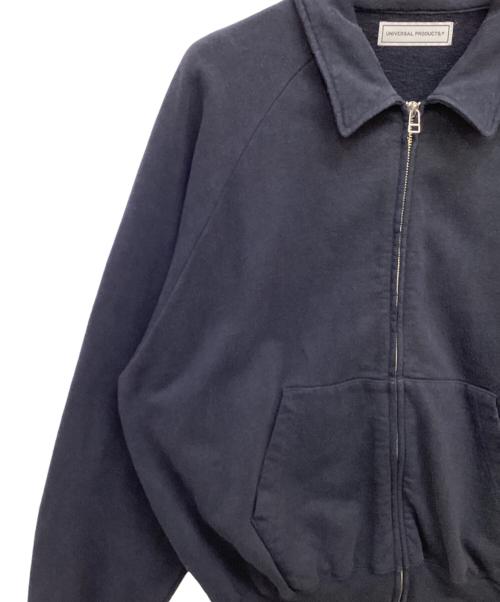 UNIVERSAL PRODUCTS.（ユニバーサルプロダクツ）UNIVERSAL PRODUCTS. (ユニバーサルプロダクツ) Phatee Hemp Zip Up Sweat ネイビー サイズ:3の古着・服飾アイテム