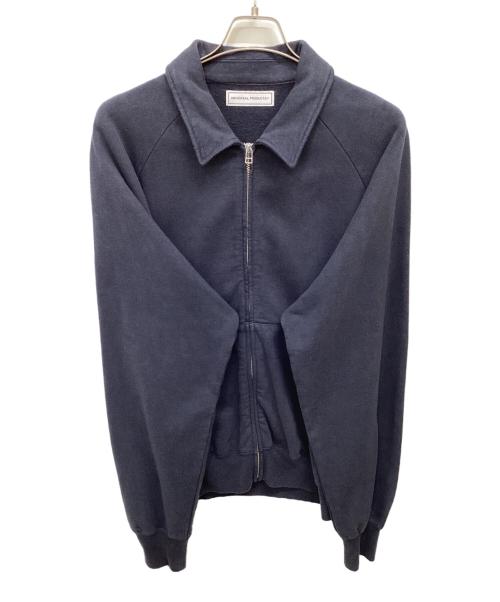 UNIVERSAL PRODUCTS.（ユニバーサルプロダクツ）UNIVERSAL PRODUCTS. (ユニバーサルプロダクツ) Phatee Hemp Zip Up Sweat ネイビー サイズ:3の古着・服飾アイテム