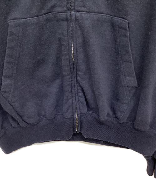 UNIVERSAL PRODUCTS.（ユニバーサルプロダクツ）UNIVERSAL PRODUCTS. (ユニバーサルプロダクツ) Phatee Hemp Zip Up Sweat ネイビー サイズ:3の古着・服飾アイテム