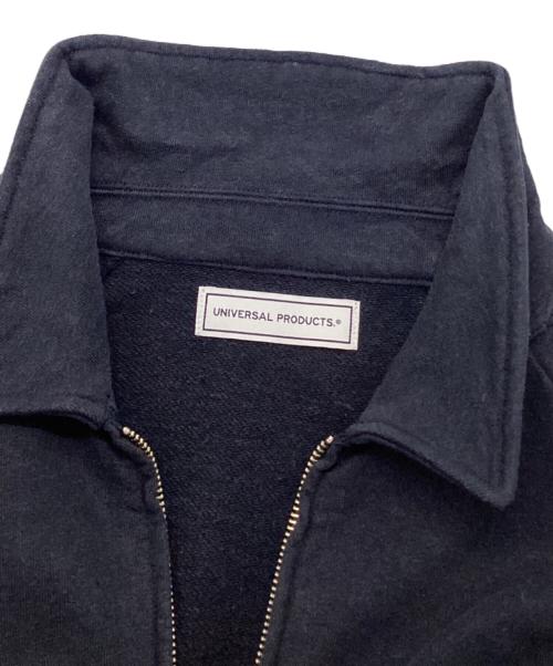 UNIVERSAL PRODUCTS.（ユニバーサルプロダクツ）UNIVERSAL PRODUCTS. (ユニバーサルプロダクツ) Phatee Hemp Zip Up Sweat ネイビー サイズ:3の古着・服飾アイテム